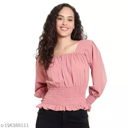 Comfy Feminine Women Tops & Tunics