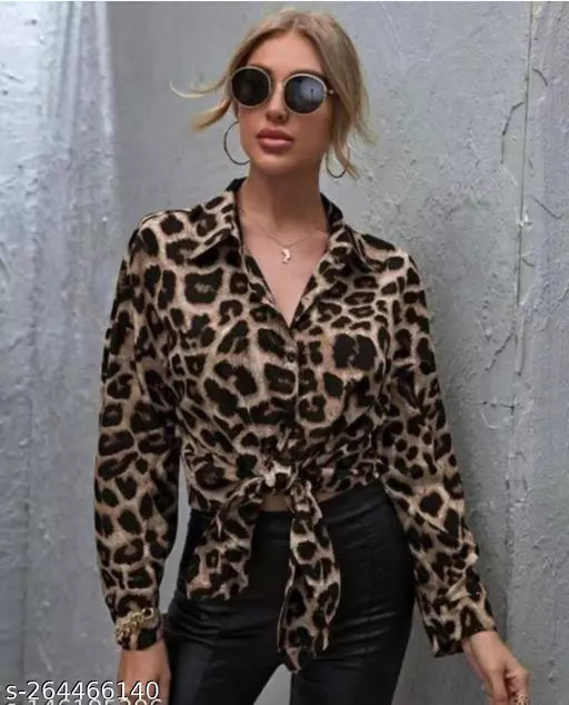 Tiger print nort shirt