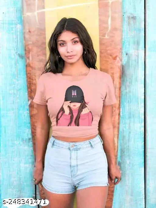 Sales premium Quality cotton crop Tops