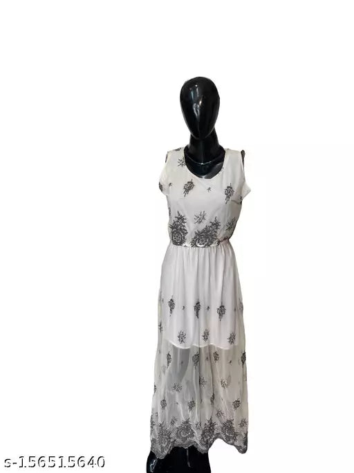 Women Ladies Gown Dress Evening Party Maxi Long