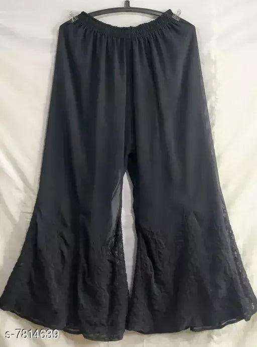Beautiful Women's Georgette With Cotton Sharara