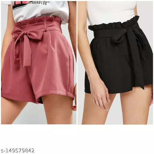 Shorts Combo For Girls & Women