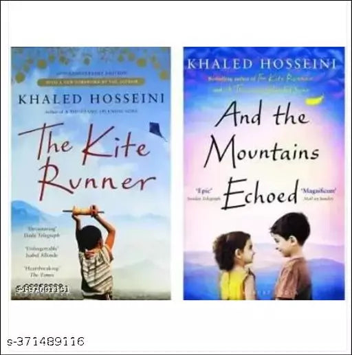 Combo Of 2 Books: The Kite Runner + And The Mountain Echoed (Paperback Khaled Hosseini)