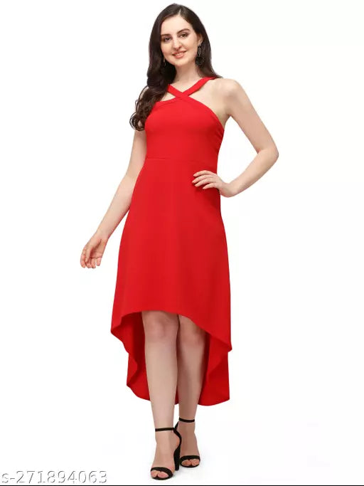 Bodycon Red Dresses For Woman