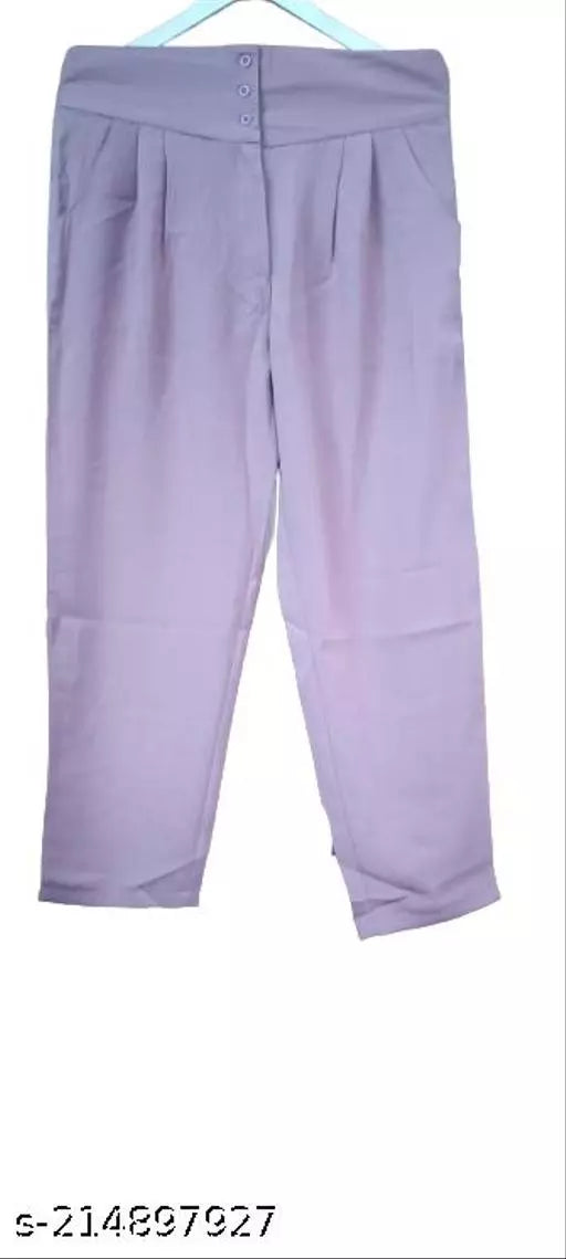 Classic Graceful Women Women Trousers