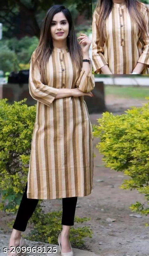 COTTON STRAIGHT KURTIS