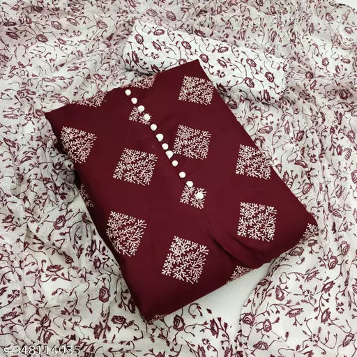 COTTON PRINT DRESS MATERIAL