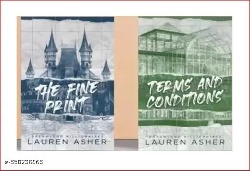 The Fine Print + Terms And Conditions (Combo Offer ) (Paperback Lauren asher