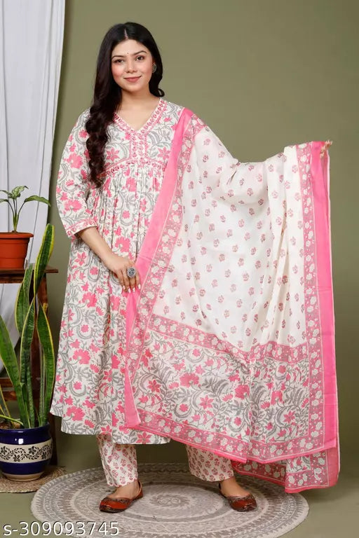 Swasti Woman Kurta set- Cotton kurta set