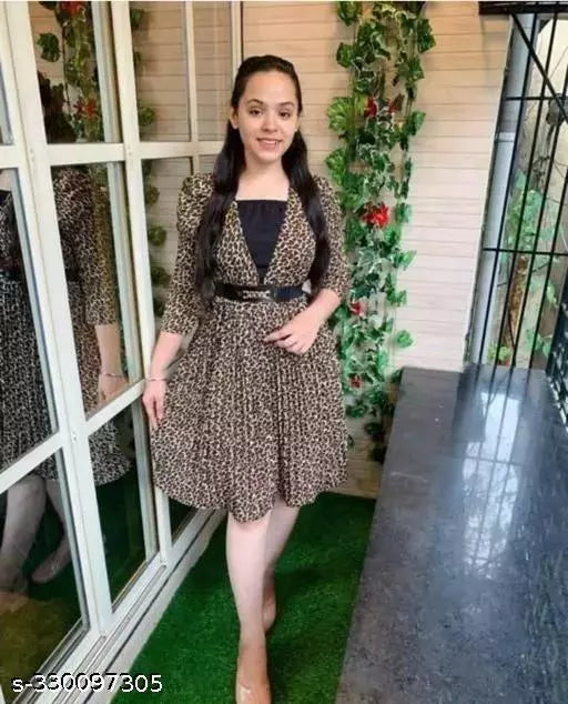 Cheetah Print dress