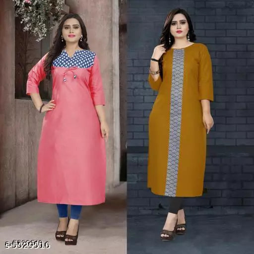Women's Printed Cotton Kurti