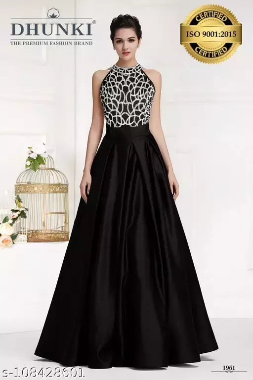 DHUNKI Women's Ethnic Gown