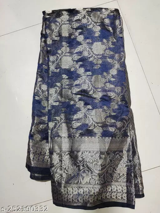 Morpich Fashion Top Dyed Organza Silk Saree