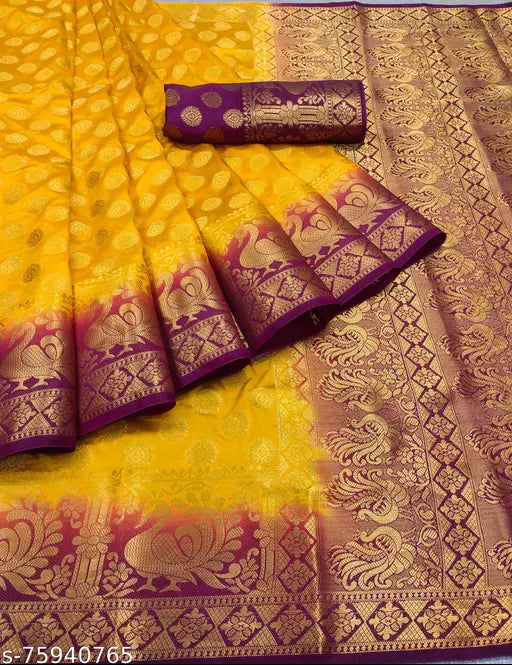 Minakari Silk Saree