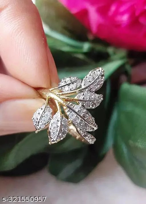 Chic Elegance: Adjustable Artificial Rings Collection for Women & Girls - Affordable Luxury in Every Design