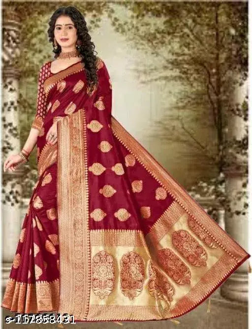 BANARASI SILK SAREE BY VAIDIK ETHNIC