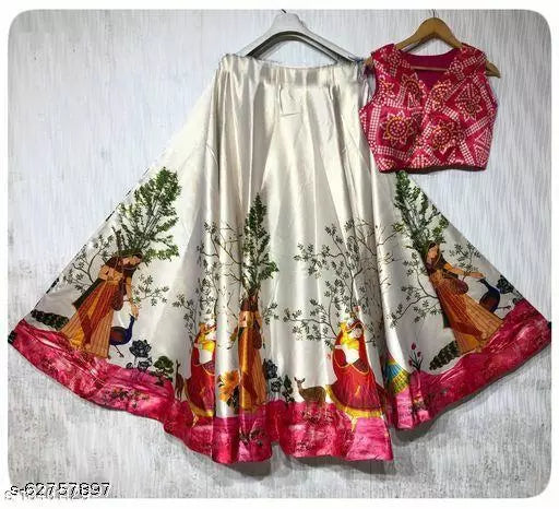 DIGITAL PRINTED BANARASI FANCY LEHENGA