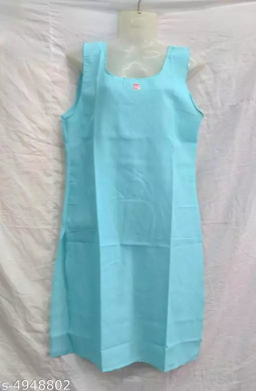Women's Cotton Solid Long Camisole
