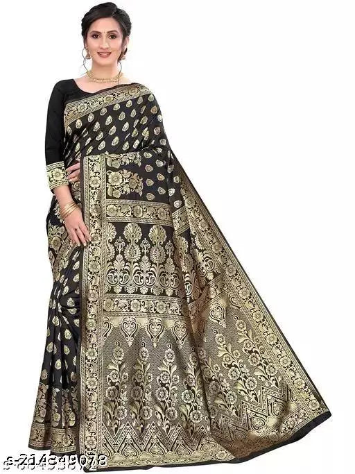 Present the Amazing Stylish Self Design Saree