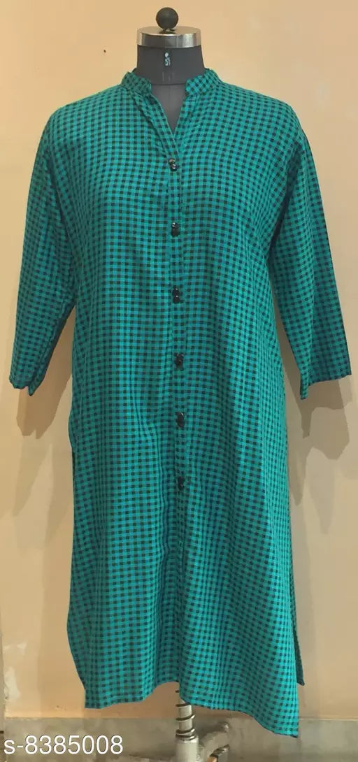 Women's Printed Cotton Kurti
