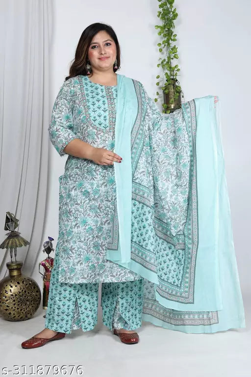 Swasti Woman Kurta set- Cotton kurta set