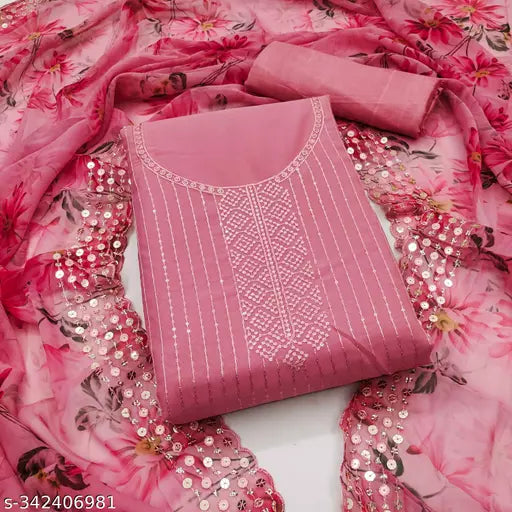 Georgette dress material for womens