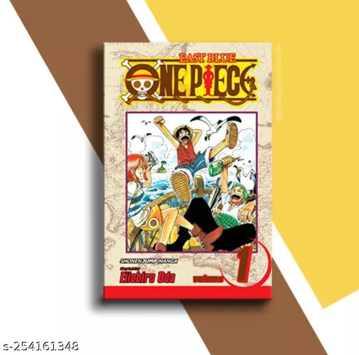One Piece 01: Romance Dawn: Volume 1 Paperback – 2 September 2003 by Eiichiro Oda (Author)comic type manga