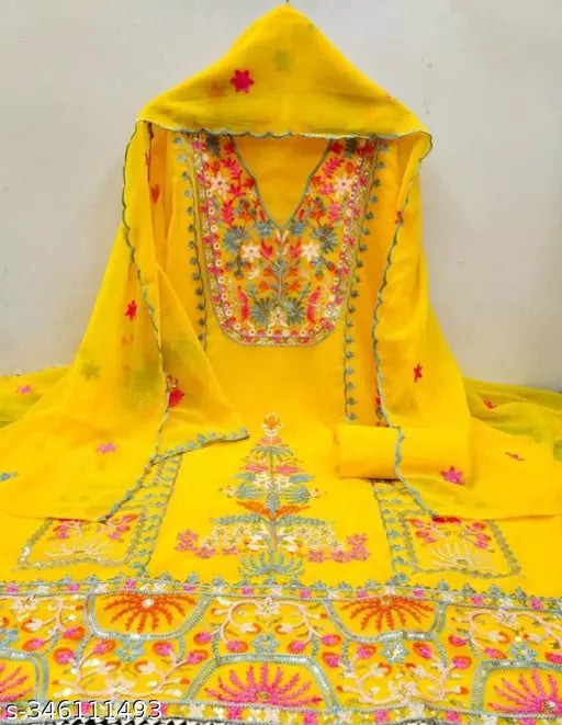 GEORGETTE TRENDING DRESS MATERIAL