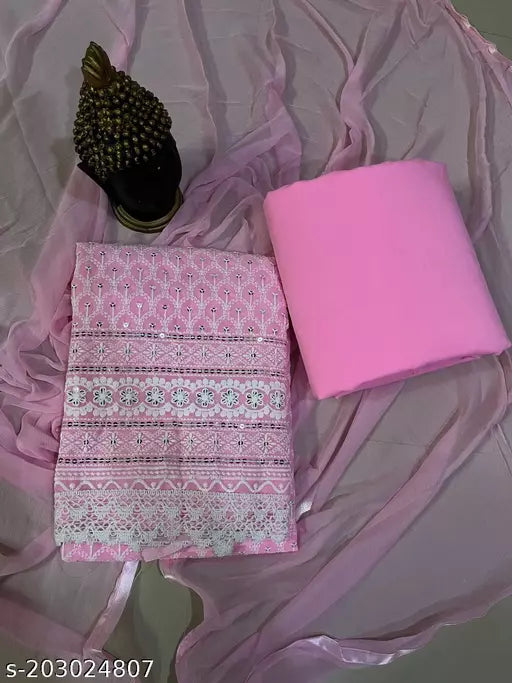 Georgette 60 Gram Party Wear wedding Wear and daily wear Salwar Suits & Dress Materials