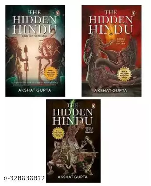 The Hidden Hindu Book 1-2-3 (3 Book Combo) (English Paperback Akshat Gupta)