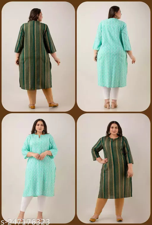 Combo of Plus Size Kurtis