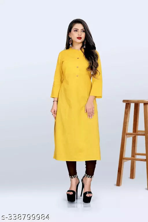 Cotton Plain Kurti