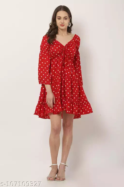 BPT DESIGNER Polka dot Dress for women