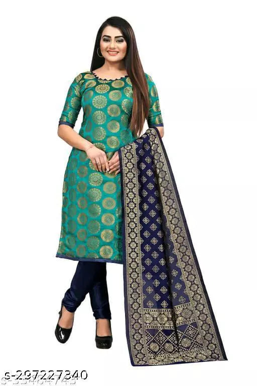 SUIT+NB CHOKTHA-NB PLAIN-RAMA GOLA TOP