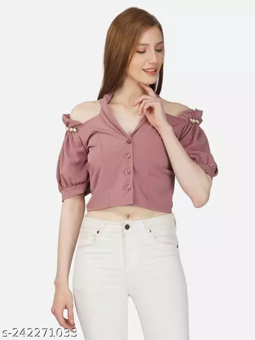Stylish And Trendy Women Crop Top