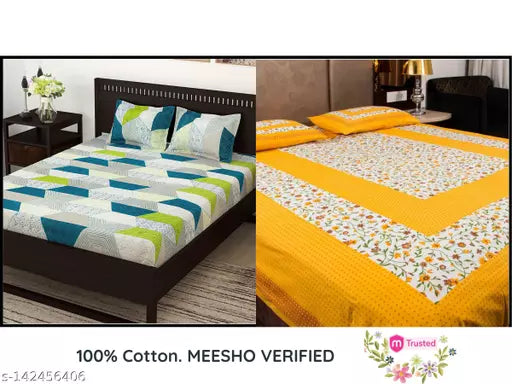 Bedsheet Combo Set Cotton
