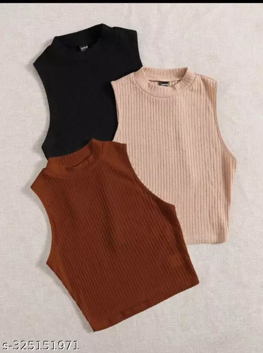 STYLISH 3 PCE CUT SLEEVE COMBO
