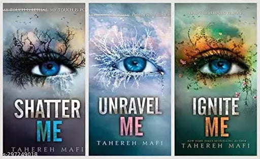 set of 3 book Shatter Me Unravel Me Ignite Me