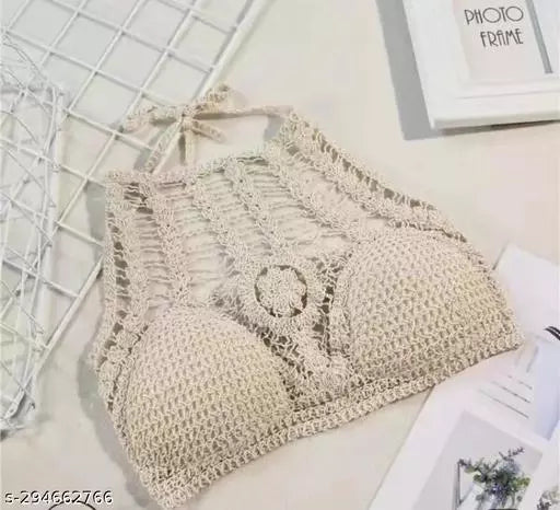 Crochet Crosia Bralette Top - The Perfect Summer Top