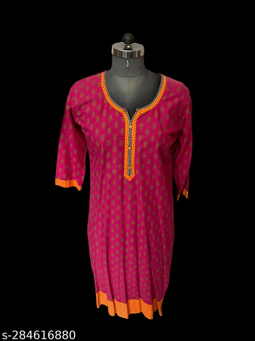 Latest Fashion Women Kurti Designer