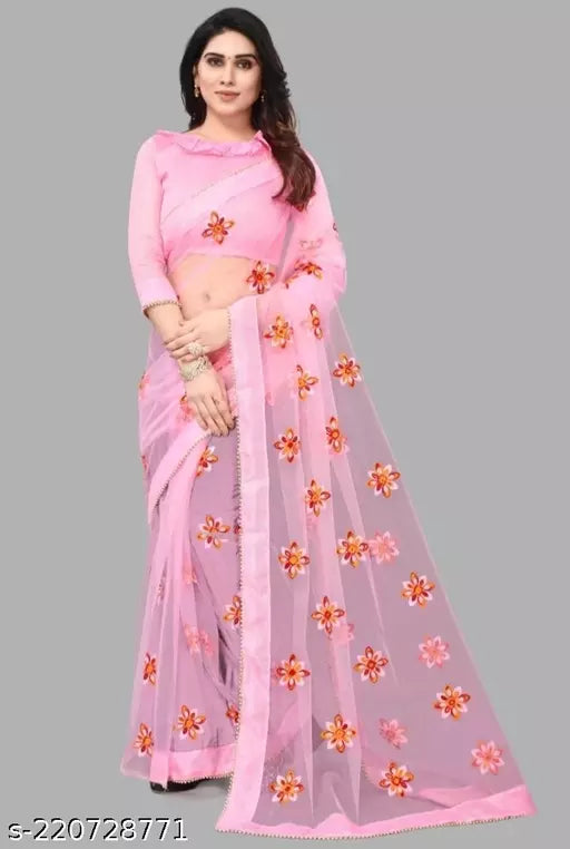New Trending Attractive Designer Fancy Net saree Bollywood Style Traditional style Festivals styles Party wear sarees Daily wear sarees like Upcomings festivals