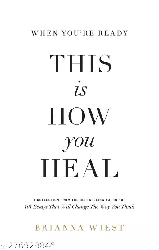 This Is How You Heal By Brianna Wiest (English Paperback)