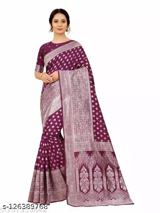 BANARASI SILK SAREE BY VAIDIK ETHNIC