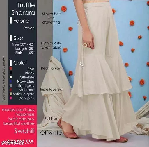 Stylish swahili brand Din sharara