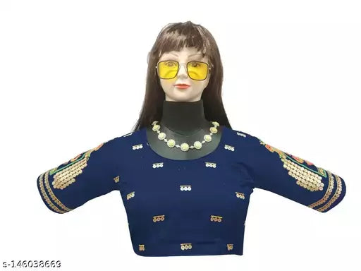 BEAUTIFUL EMBROIDERY WORK BLOUSE