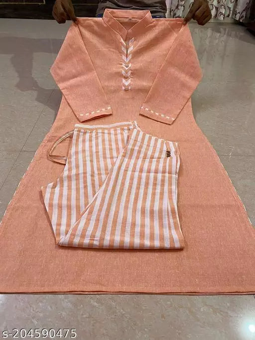 COTTON KURTI SET