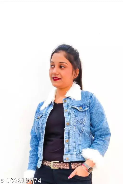 Letest trending stylish jacket light blue