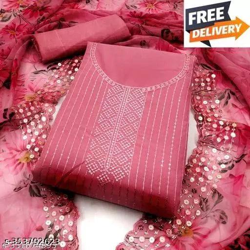 TRENDY FANCY SALWAR SUITS & DRESS MATERIALS FOR WOMEN