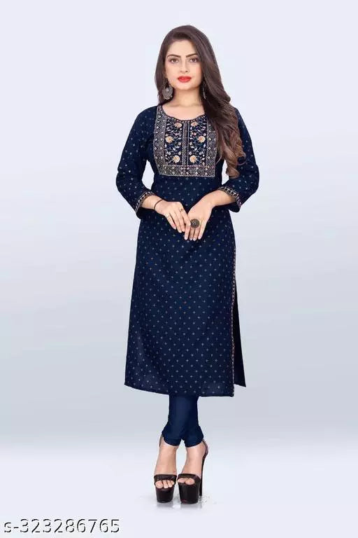 Stylish and Comfortable Rayon Kurti for Women