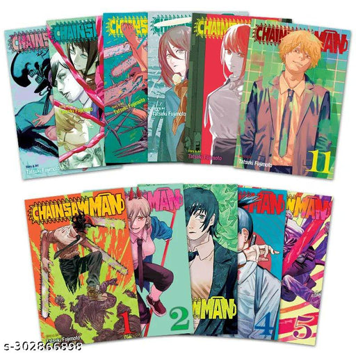 CHAINSAW MAN Manga Box Set (Vol. 1 To 11) ALL SEASON 1. (BEST COMBO)